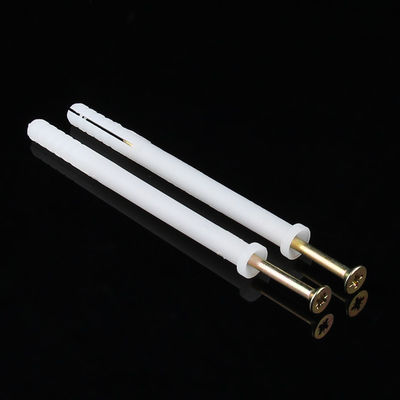 Plasterboard Threaded Metal Wall Plugs Flat Head High Capacity