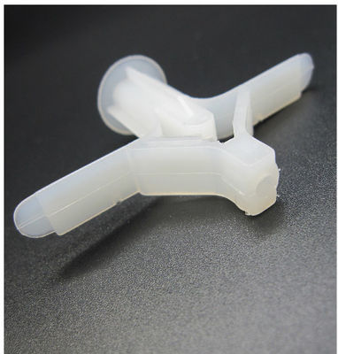 Enchufes de plástico de cartón de yeso blanco de nylon de 10 mm tornillos y enchufes
