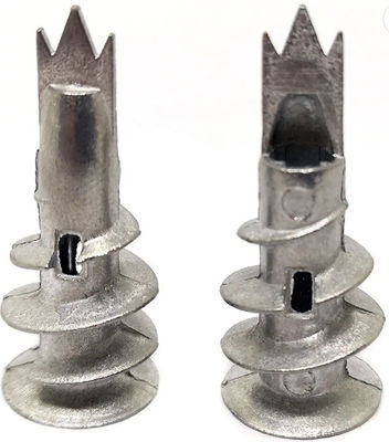 13MM X 32MM Zinc Alloy Anchor Metal Drywall Screw Anchor ISO9001
